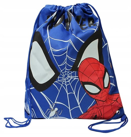 Spiderman, plecak-worek, świecący nadruk Sun City