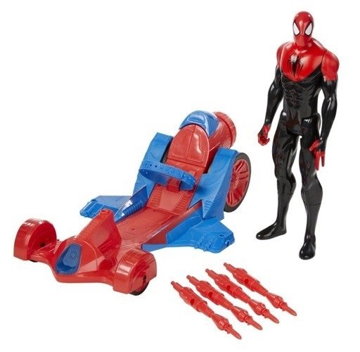 Spiderman, pojazd z figurką Turbo Racer A8491 Hasbro