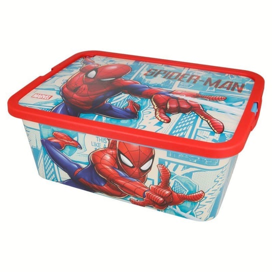 Spiderman - Pojemnik / organizer na zabawki 13 L Forcetop