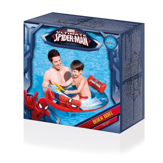 Spiderman, pompowana łódka na wodę Bestway