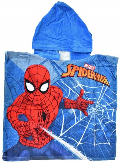 SPIDERMAN ponczo poncho ręcznik kąpielowy 50X100CM Marvel