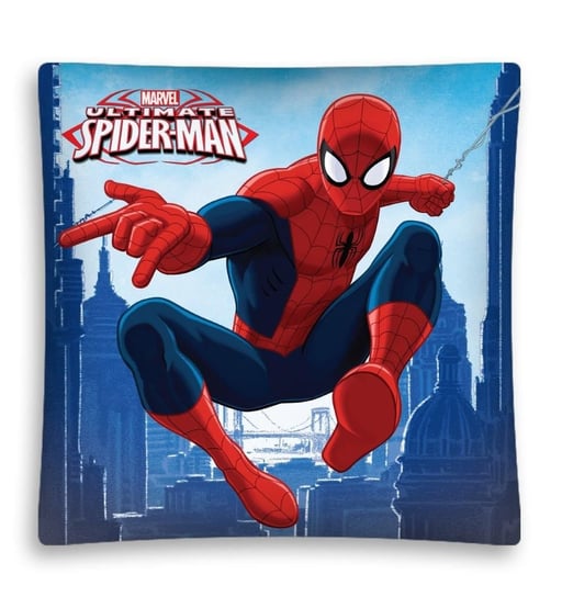 Spiderman, Powłoczka na jasiek, 3D, 40x40 cm Detexpol