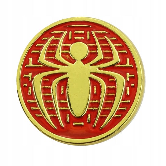 Spiderman przypinka logo z pająkiem Pinets