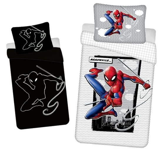 Spiderman Spider Pająk Pościel Świecąca 140X200 Jerry Fabrics