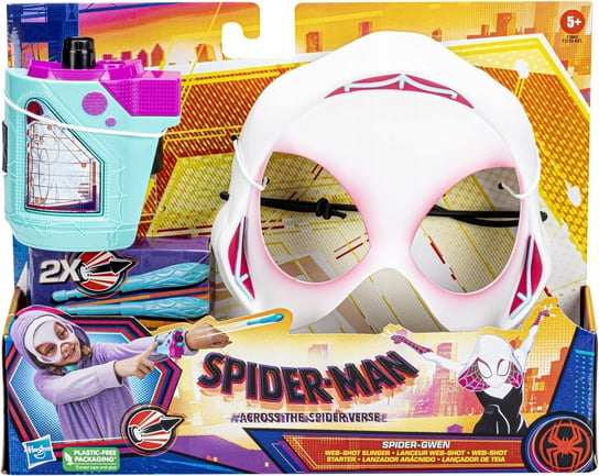 SPIDERMAN SPIDEY I SUPER KUMPLE mini blaster + maska Spider Gwen Hasbro