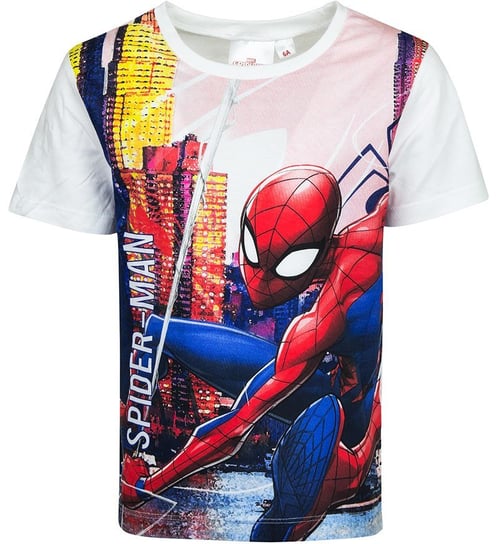 Spiderman T-Shirt Koszulka Dla Chłopca Marvel R128 Spider-Man