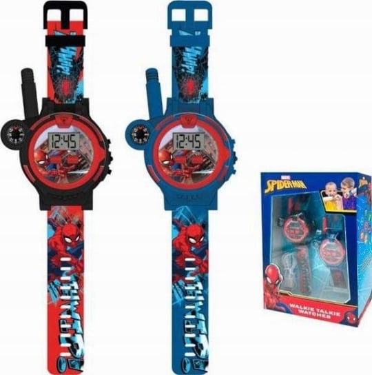 Spiderman Zestaw Zegarki - Walkie Talkie 2szt. SPD40156 Kids Euroswan
