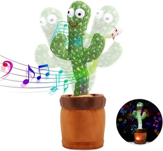 Śpiewający tańczący kaktus - mówi i powtarza Inny producent