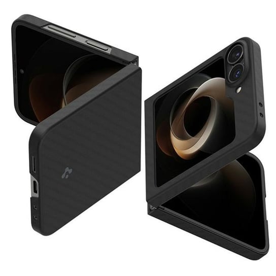 Spigen Air Skin Samsung Galaxy Z Flip 6 czarny/aramid black ACS07843 Inna marka