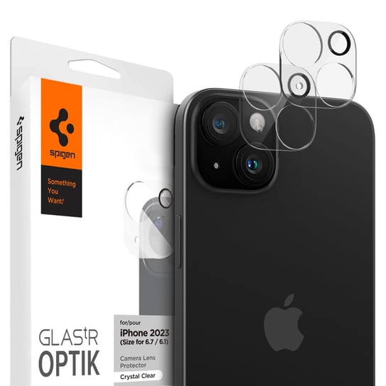 Spigen Osłona Aparatu Do Iphone 15 / 15 Plus - Przezroczysta 2 Szt. Apple