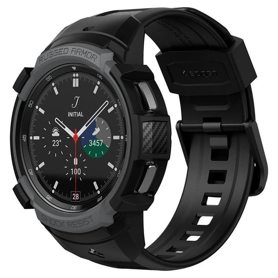Spigen Rugged Armor ”Pro” Galaxy Watch 4 Classic 46 Mm Charcoal Grey Spigen