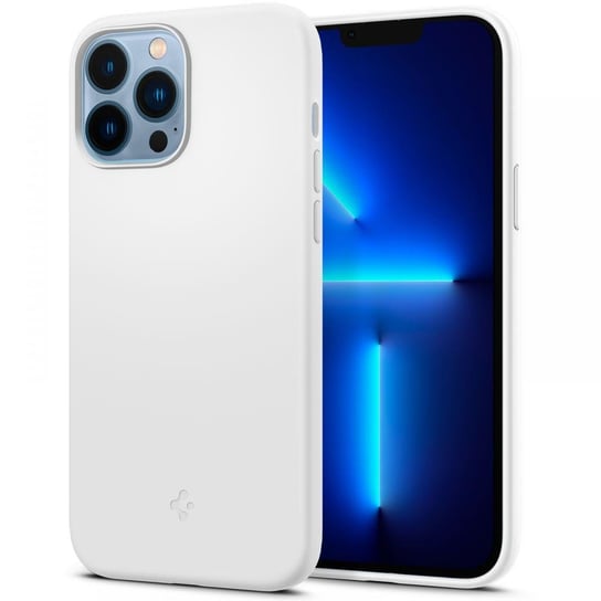 Spigen Silicone Fit Iphone 13 Pro White Spigen