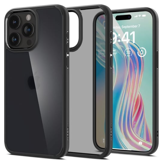 Spigen Ultra Hybrid Iphone 15 Pro Frost Black Spigen