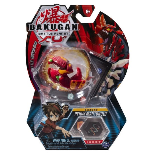 Spin Master, Bakugan, figurka 7A Mantis Red Spin Master
