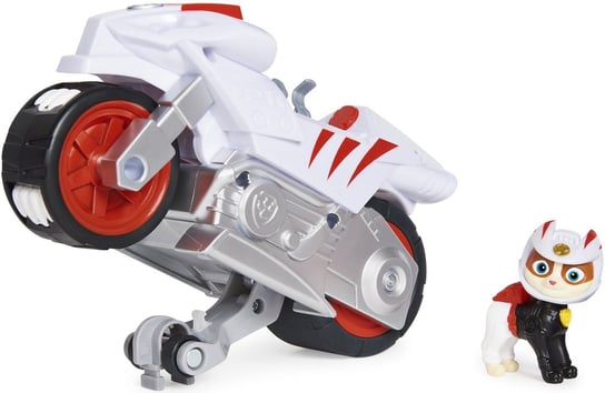 Spin Master, Psi Patrol Moto Pups, figurka i motocykl Wildcat Deluxe Vehicle Spin Master
