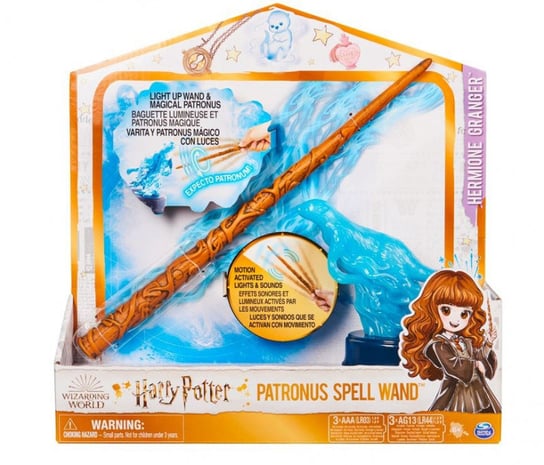 Spin Master, Zestaw figurek, Wizarding World Harry Potter, Różdżka Hermiony z figurką Patronusa Wizarding World