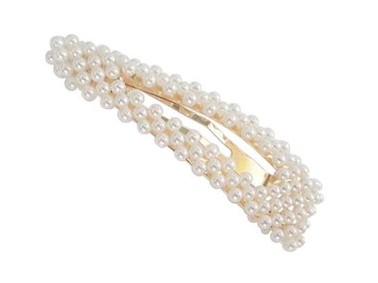 Spinka/wsuwka do włosów perełki GLAMOUR 2 - gold&white pearl Megboss