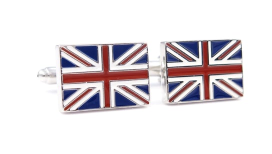Spinki do mankietów - Flaga Wielkiej Brytanii U85 Modini