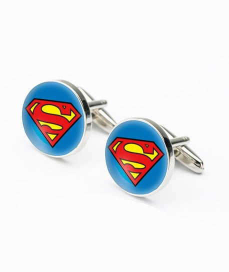 Spinki do mankietów Superman 002 DC Niebieski SUPERMAN