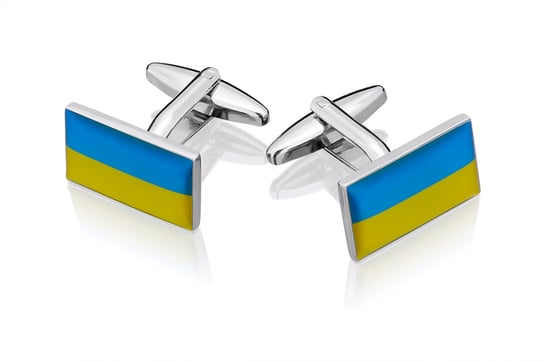 Spinki do mankietów X2 Flaga Ukraina Inna marka