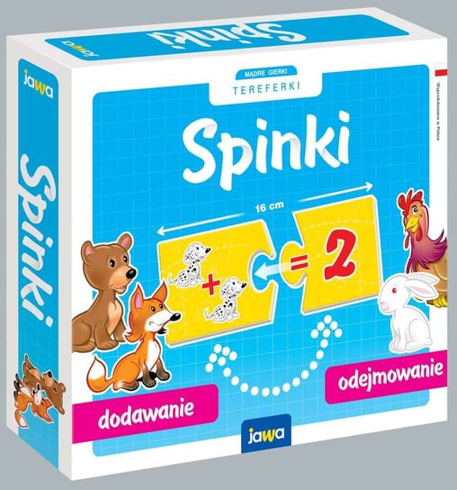 Spinki - Dodawanie Odejmowanie, gra edukacyjna, Jawa Jawa