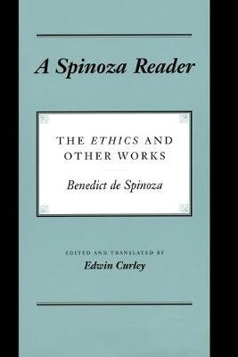 Spinoza Reader de Spinoza Benedictus