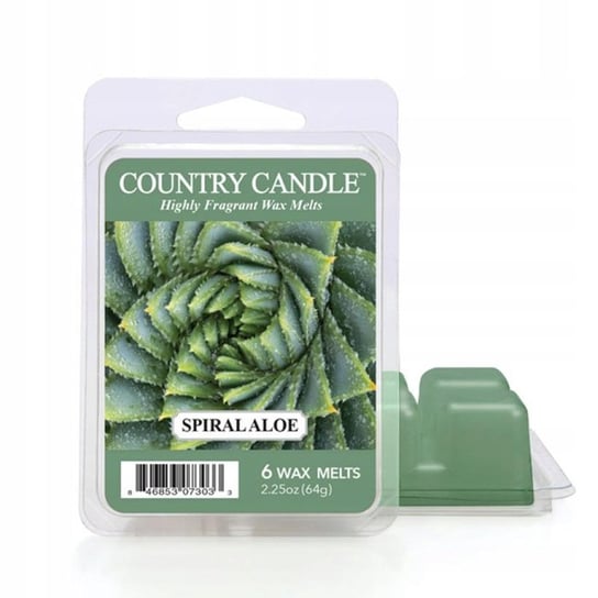 Spiral Aloe wosk zapachowy Country Candle Country Candle