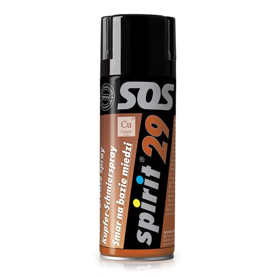 SPIRIT 29 - spray 400 ml smar z wysoka zawartością miedzi odporny na substancje chemiczne Spirit