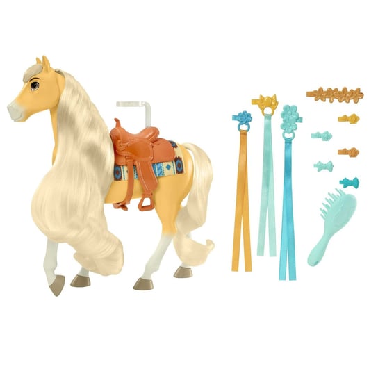 Spirit, zabawka edukacyjna Mustang: Duch wolności Festiwal Chica Linda Koń do stylizacji Mustang: Duch wolności Spirit