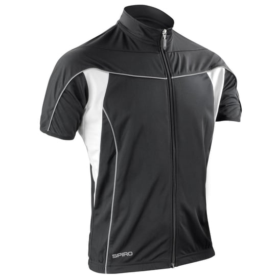 Spiro Męska Kurtka Bikewear Full Zip Performance Jacket (L / Czarny) Spiro