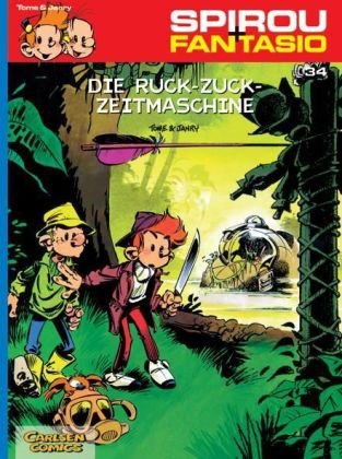 Spirou & Fantasio 34: Die Ruck-Zuck-Zeitmaschine Janry, Tome
