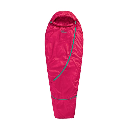 Śpiwór dziecięcy Jack Wolfskin GROW UP DREAMER pink dahlia LEFT Jack Wolfskin