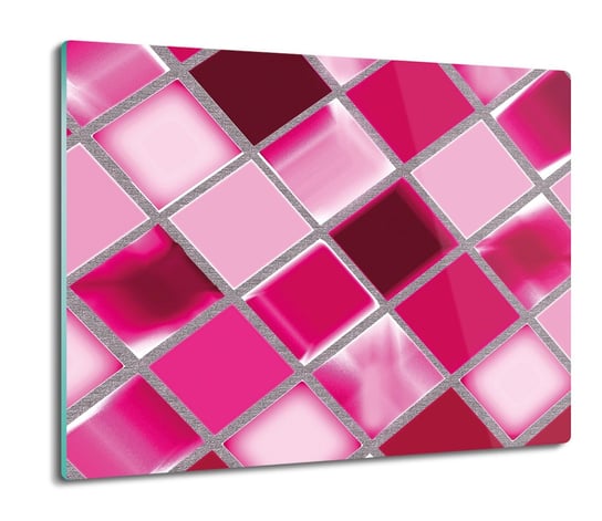 splashback z nadrukiem Witraż mozaika róż 60x52, ArtprintCave ArtPrintCave
