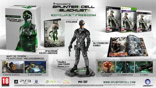 Splinter Cell: Blacklist - Edycja 5th Freedom Ubisoft