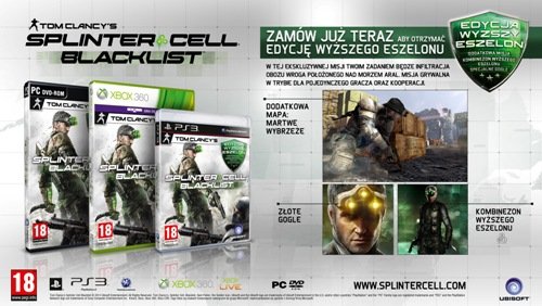 Splinter Cell: Blacklist - Edycja Wyższego Eszelonu Ubisoft