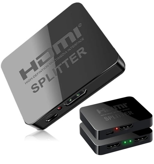 Splitter Obrazu 1X2 Uhd 2X Hdmi 4Kx2K 3D Audio Inna marka