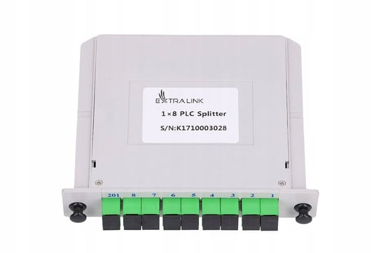 Splitter PLC 1:8 PLC SC/APC Slot Type Extralink Extralink