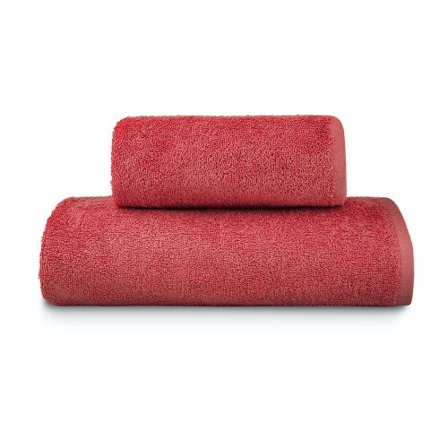 Spod Igły i Nitki, Ręcznik bawełniany, Como 450g/4, Czerwony , 50x90 cm Spod Igły i Nitki