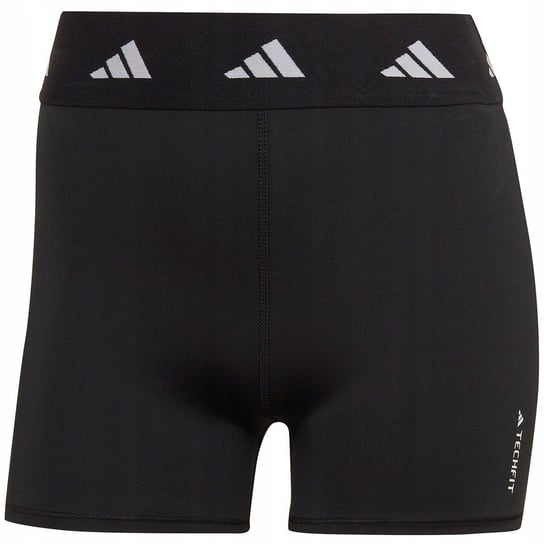 Spodenki damskie adidas Techfit czarne HF6683 XL 3" Adidas