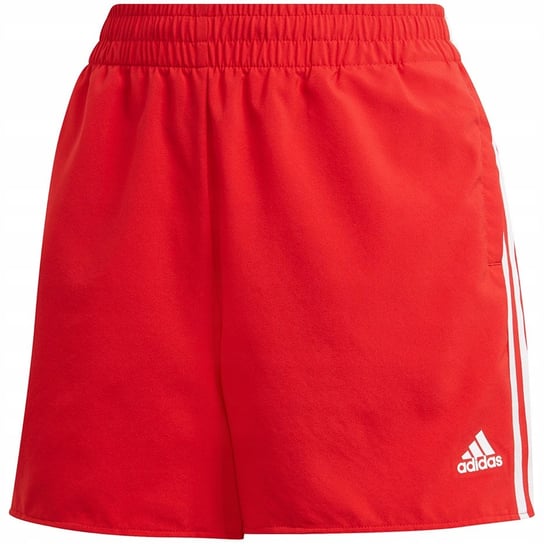 Spodenki damskie adidas Woven 3-Stripes Sport Shorts czerwone GN3108 L Adidas