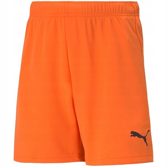 Spodenki dla dzieci Puma teamRISE Short Jr pomarańczowe 704943 08 128cm Puma