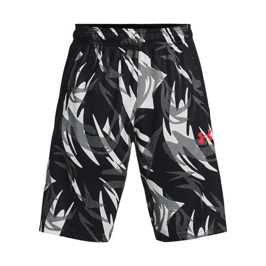 Spodenki koszykarskie męskie Under Armour Baseline 10'' Prnt 002 czarno-czerwone 1370221-002-LG L Under Armour