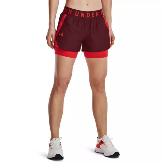 Spodenki krótkie damskie Under Armour Play Up 2-in-1 Shorts -XS Diadora