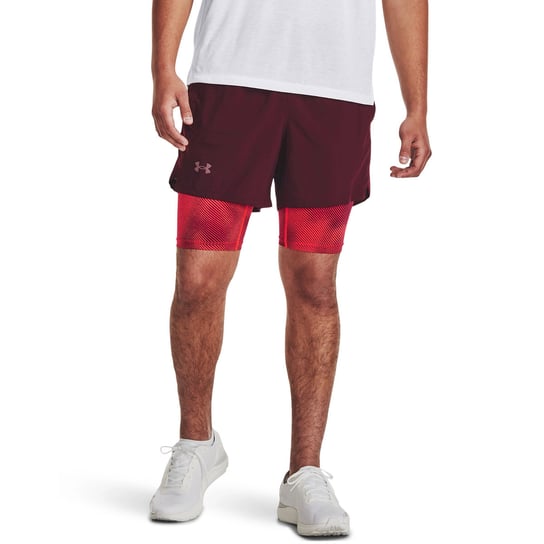 Spodenki krótkie męskie Under Armour LAUNCH 5'' 2-IN-1 SHORT-M Inna marka