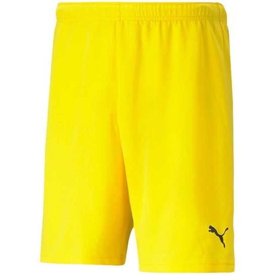 Spodenki Męskie Puma Teamrise Short Cyber Żółte 704942 07-L Puma