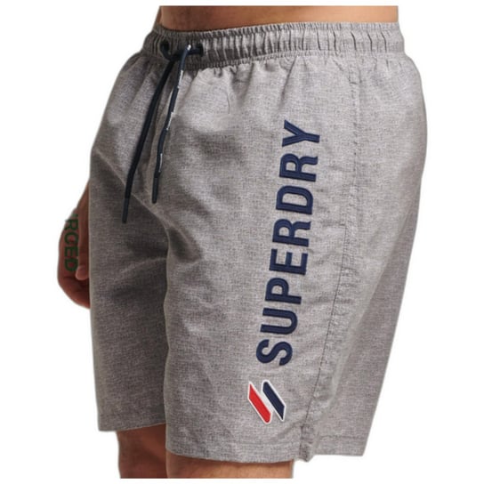 Spodenki męskie SUPERDRY CODE APLLQUE 19INCH kąpielowe sportowe-M Superdry