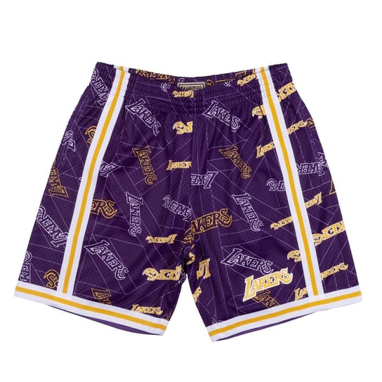 Spodenki Mitchell & Ness NBA Los Angeles Lakers - SHORBW19082-LALPTPR - L Mitchell & Ness