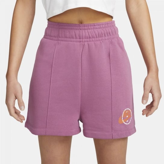 Spodenki Nike Sportswear Fleece Shorts W DX5677 (kolor Różowy, rozmiar XS) Nike Sportswear
