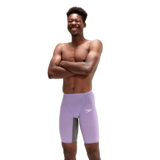 Spodenki Pływackie Startowe Męskie Lzr Valor Jammer Ammiami Lilac/Grey R.25 Speedo