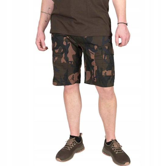 Pantaloncini Fox LW Combat Short Camo - Traspiranti Per Pesca (S-3XL) Nuovi